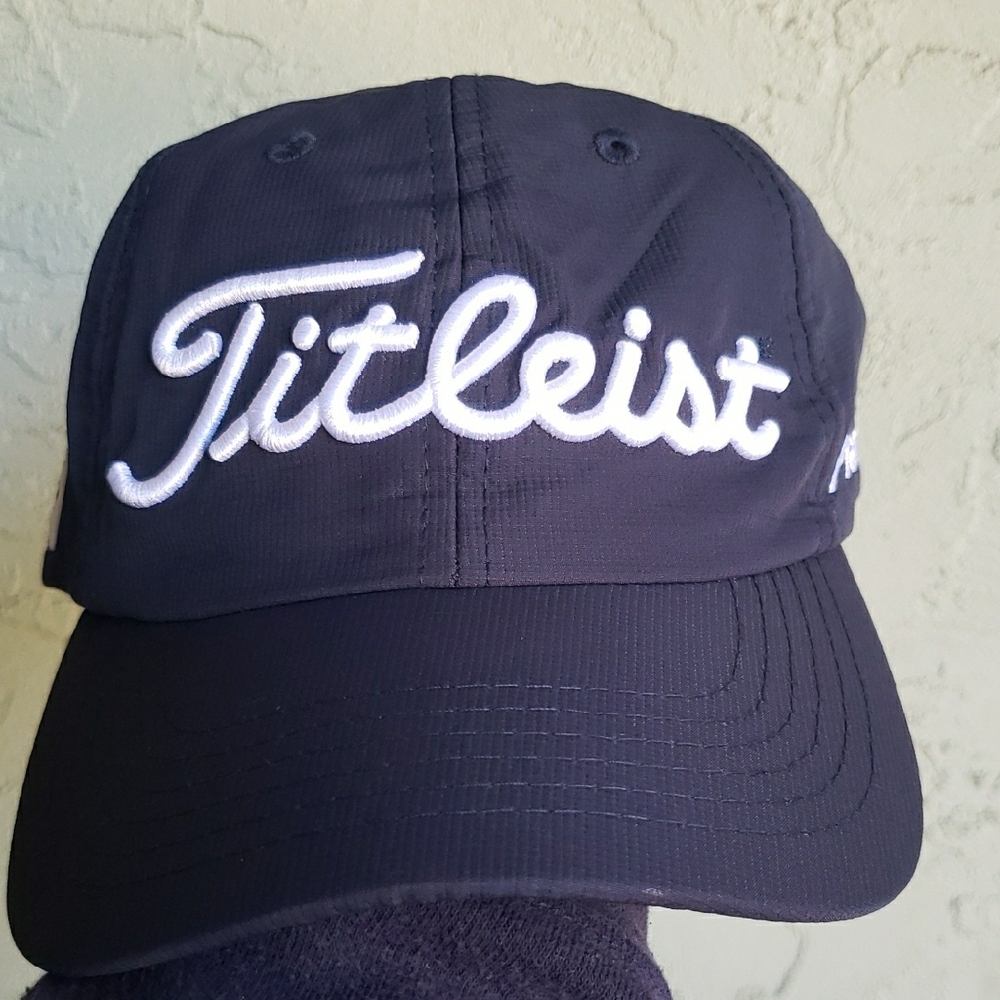 Titleist Golf Navy Blue FJ Pro V1 Hat/ Cap